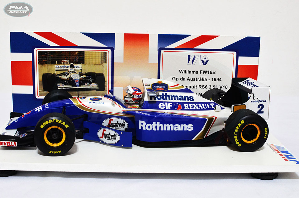 NIGEL MANSELL 1994 WILLIAMS FW16B 1:18